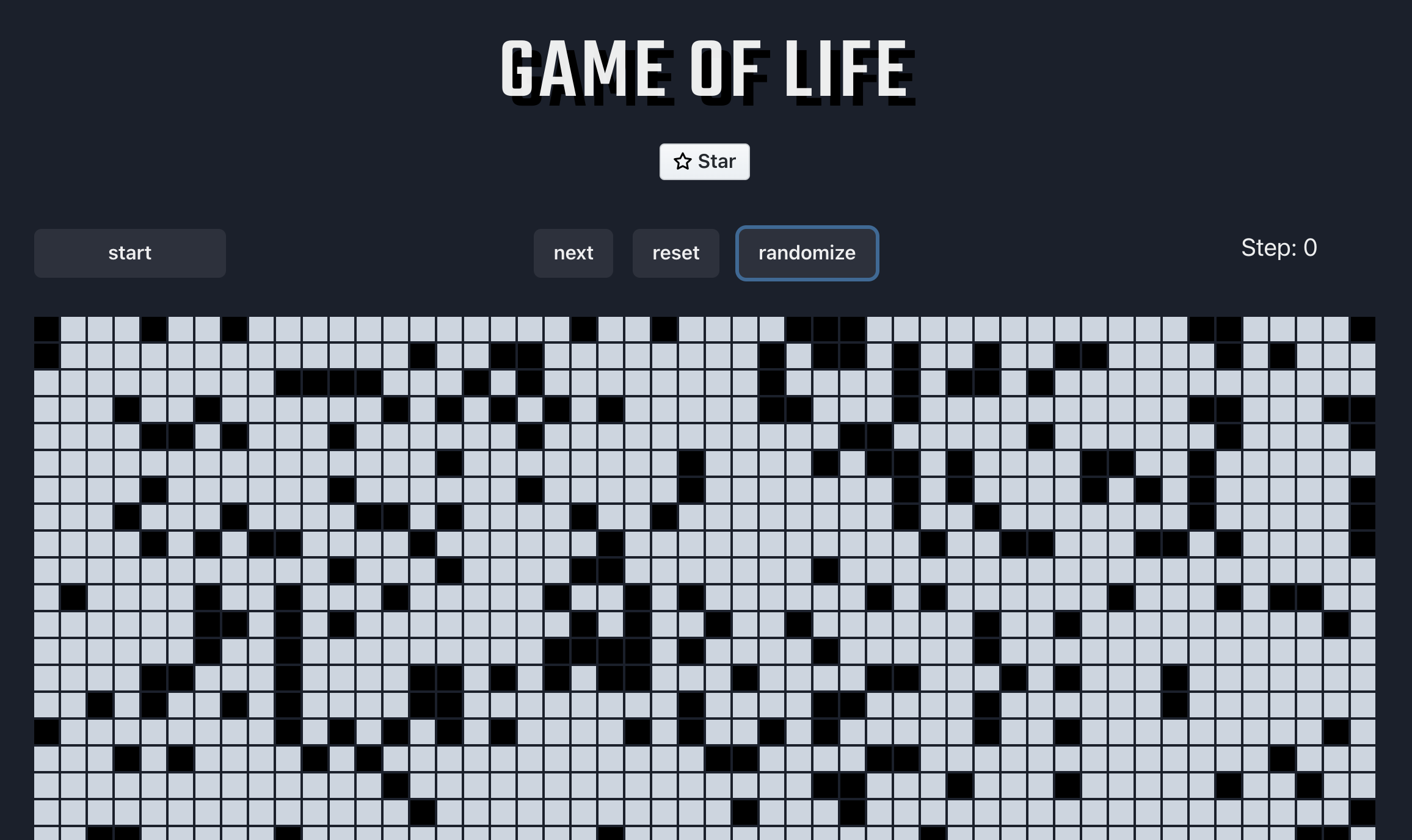 Cover Image for Game of Life with React, Hooks and Chakra-UI